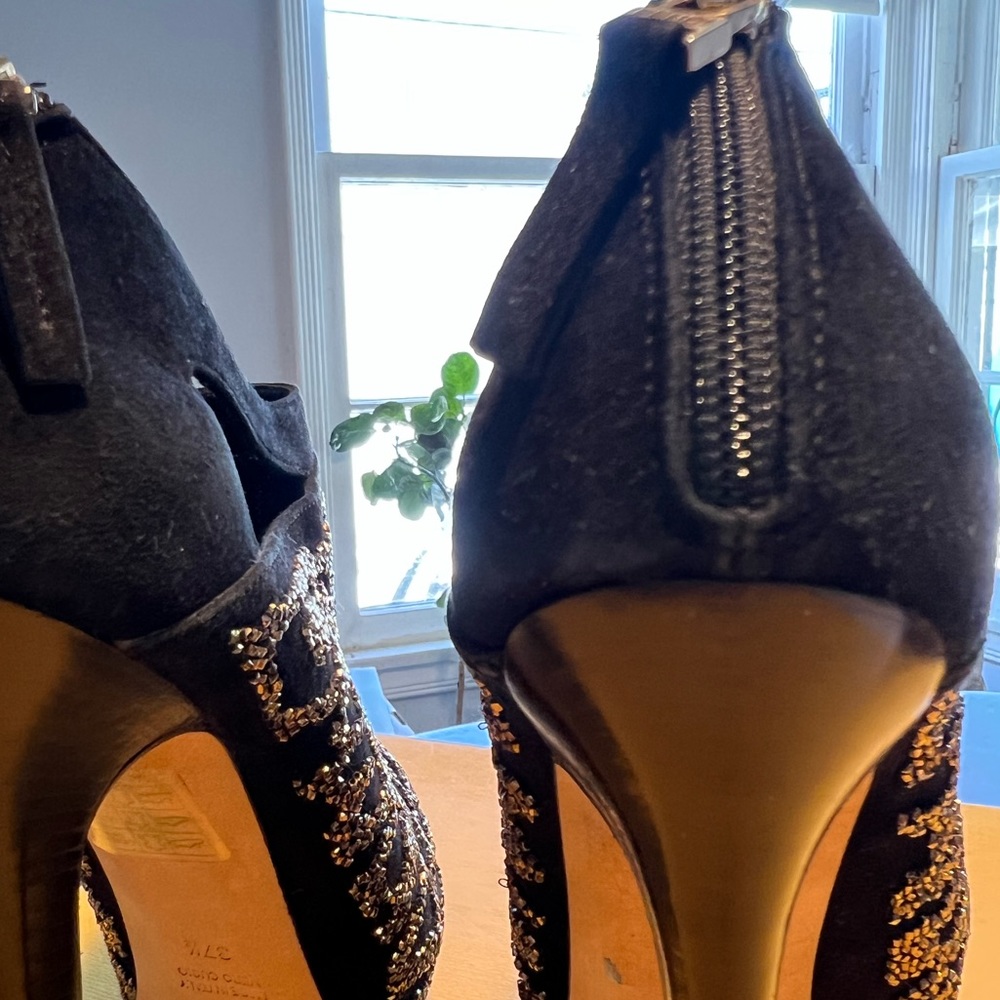 Fendi leopard beaded booties - Picture 9 of 11